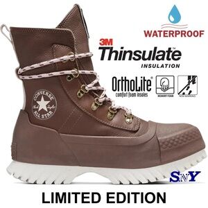 Converse Chuck Taylor All Star Lugged 2.0 CC X-Hi Waterproof Boots Brown A12899C